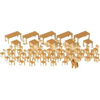 Modelová železnice Auhagen 41671 H0 stoly, židle Příslušenství