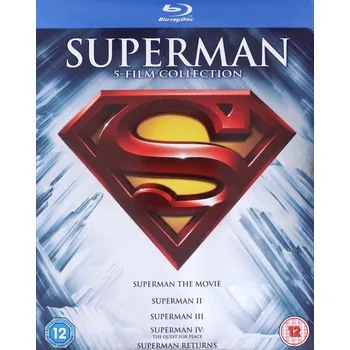 Blu-ray film Superman I-V Blu-ray disk