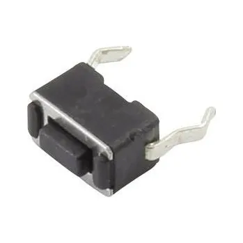 TRU COMPONENTS YST-1101 tlačítko 12 V/DC 0.05 A 1x vyp/(zap) bez aretace (d x š) 6 mm x 3.5 mm 1 ks