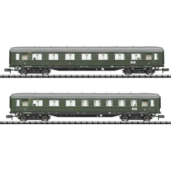 Modelová železnice MiniTrix T18287 Sada rychlíkových vozů 2 D 96