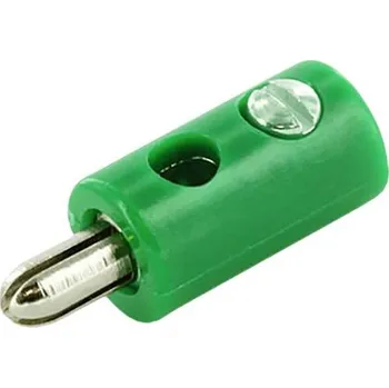 Krokosvorka econ connect HOS25GN mini banánkový konektor zástrčka Ø pin: 2.60 mm 1 ks Bulk