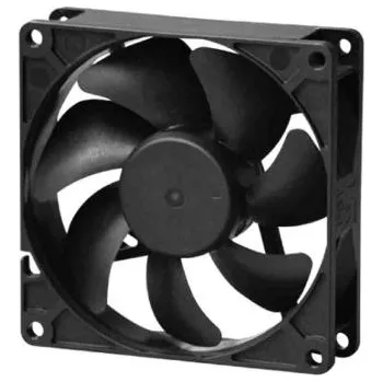Počítačové chlazení Axiální ventilátor DC, 92 x 92 x 25mm, průtok vzduchu: 75cfm 4.44W 12 V
