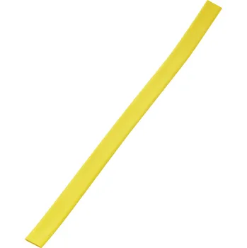 TRU COMPONENTS 1572305 smršťovací bužírka bez lepidla žlutá 6 mm 2 mm Poměr smrštění:3:1 metrové zboží