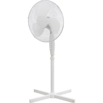 Domácí ventilátor Stojanový ventilátor 40cm, 3 rychlosti, bílý, 50W VS4050