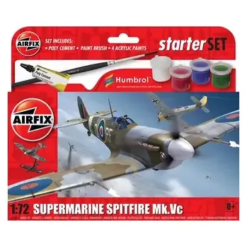 Airfix 55001 Supermarine Spitfire Mk.Vc - Gift Set (5055286680762)