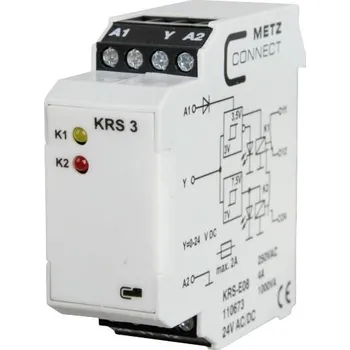 vypínač spínač prahové hodnoty 24, 24 V/AC, V/DC (max) 1 přepínací kontakt Metz Connect 110673 1 ks