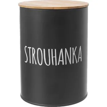 Dóza na potraviny Dóza ORION Black Strouhanka 11cm