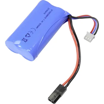 RC vybavení Reely RE-5198322 akupack Li-Ion (modelářství), 7.4 V, 1500 mAh, články 2, 1 C, Racingpack, Mini zástrčka