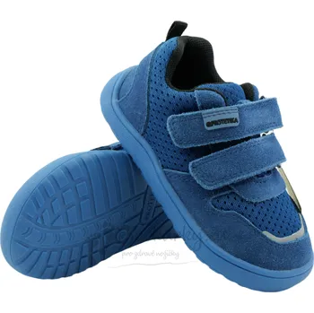 Chlapecké polobotky Dětské sportovní barefoot boty Protetika ALEX azuro - vel. 25