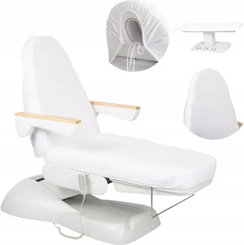 Prostěradlo Stacionární masážní stůl VELUR Habys bílý