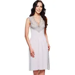 Dámská noční košile s krajkým dekoltem 63/2-135 Fabio Barva/Velikost: růžová světlá / XL