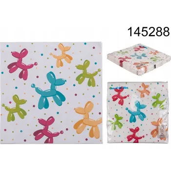 Papírový ubrousek Papírový ubrousek čtvercový 33 cm x 33 cm