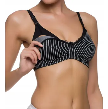 Podprsenka Naturana podprsenka na kojení maminky, měkká, polyamidová, velikost 80B