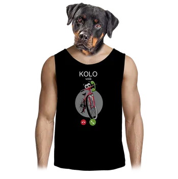 Pánské tílko Bastard Kolo volá pánské tílko Black