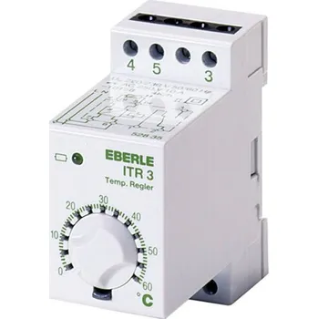 Termostat Eberle ITR-3 528 800 vestavný termostat montáž na lištu 0 do 60 °C