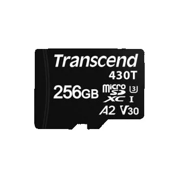 Paměťová karta Karta Micro SD MicroSDXC 256 GB Ne TLC A2, U3, V30 Transcend