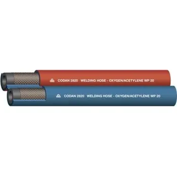 kabelová chránička Hadicové vedení délka 25m Modrá, Červená pro Svařování, vnitřní průměr: 5mm RS PRO