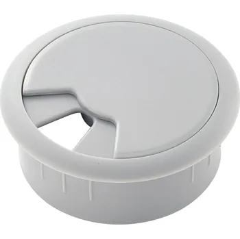 TRU COMPONENTS 522829 kabelová průchodka ABS, šedá, 1 ks