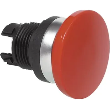 BACO 223837 L21AD04 kulové tlačítko plastový přední prstenec, pochromované provedení žlutá 1 ks