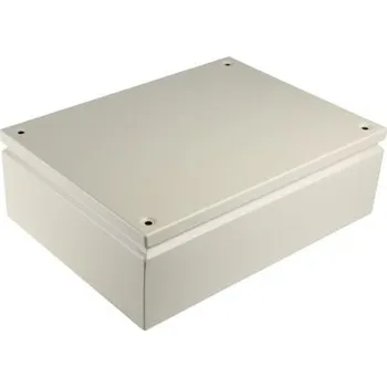 Rozvaděč RS PRO Rozvodná skříň Ocel Šedá 400 mm 300 mm řada ST IP66 IECEx 120 mm