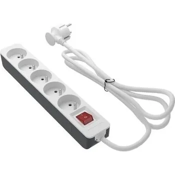 Prodlužovací kabel NF extension socket switched 5 way 1.5m