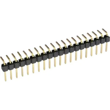 Connfly pinová lišta (standardní) Počet řádků: 1 Počet kontaktů v řadě: 20 DS1022-1*20RDF11-B 1 ks Bulk