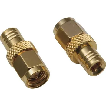TRU COMPONENTS 1579580 SMB adaptér SMB zástrčka - SMA zástrčka 1 ks