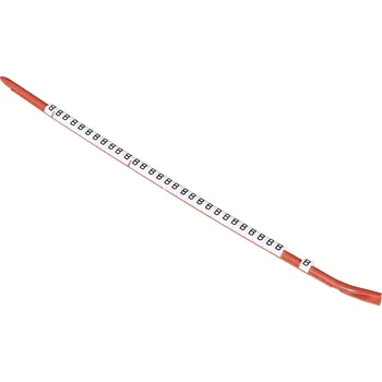 TE Connectivity STD06W-X označovací klip na kabely Otisk (Kabelový značkovač) X Rozsah vnějšího průměru 2.60 do 3.50 mm 061564-000