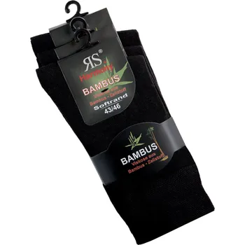 Pánské ponožky RS klasické unisex viskózové jednobarevné ponožky s jemným svěrem mix1 39-42