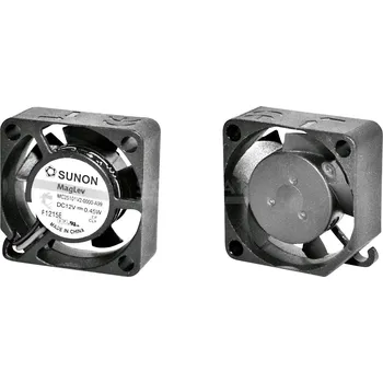 Průmyslový ventilátor Sunon MF25101V21000UA99 axiální ventilátor, 12 V/DC, 5.09 m³/h, (d x š x v) 25 x 25 x 10 mm, MF25101V21000UA99