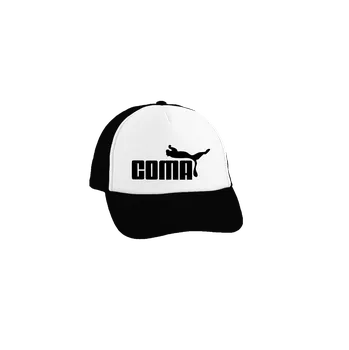 Kšiltovka Bastard Coma kšiltovka truckerka Black cap