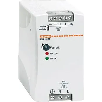 spínaný zdroj Lovato Napájecí zdroj pro montáž na lištu DIN Napájecí zdroj na lištu DIN, výstup: 24V dc, 4.2A, vstupní: 500V ac,100W