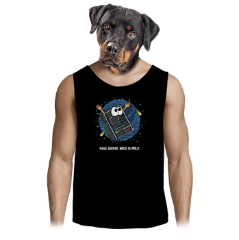 Pánské tílko Bastard Padá server pánské tílko Black