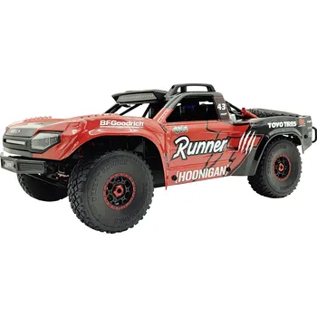 RC model auta Runner červená/černá střídavý (Brushless) 1:7 RC model auta elektrický závodní RC model auta Short Course 4WD (4x4) RtR 2,4 GHz se světelným efektem,