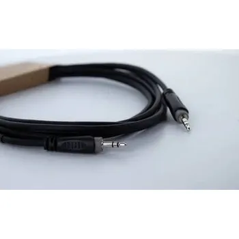 Audio kabel Cordial 14830 jack audio kabel [1x jack zástrčka 3,5 mm - 1x jack zástrčka 3,5 mm] 3 m černá PVC plášť, kroucený