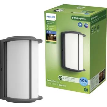 Venkovní osvětlení Philips LED Reese 929004140801 venkovní nástěnné LED osvětlení LED 4.3 W antracitová