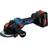 úhlová bruska BOSCH Expert EXWS18V-15S, 06019M6100 bez aku + kufr
