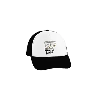 Kšiltovka Bastard Neptej se, dám si kšiltovka truckerka Black cap