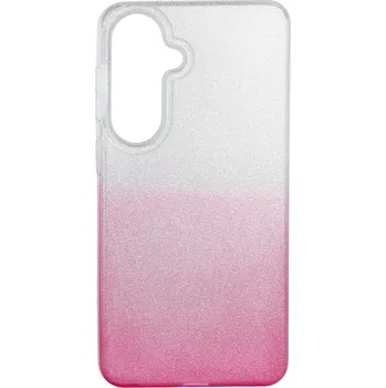 Náhradní kryt pro mobilní telefon Kryt Shining Case Samsung Galaxy S26 Plus Translucent Pink