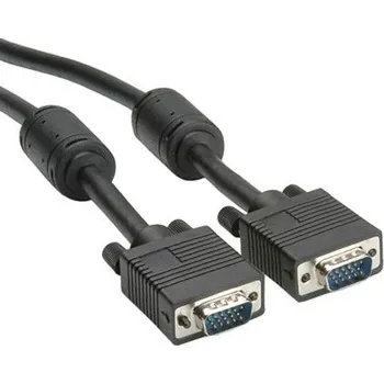 Video kabel ROLINE HQ VGA w. Ferrite plus DDC HD15 M/M 6m