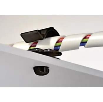 elektrický kabel HellermannTyton KSFT6,5OC1-3 držák kabelu 151-01843 Průměr kabelového svazku (rozsah) 4.40 mm (max) s rozpínací kotvou černá 1 ks