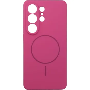 Náhradní kryt pro mobilní telefon Kryt pouzdra Silicone 2mm Samsung Galaxy S26 Ultra s MagSafe Pink