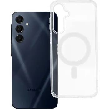 Náhradní kryt pro mobilní telefon Kryt Clear Mag Cover (Mid) Case s Magsafe Samsung Galaxy A16 Průsvitný