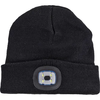 Čelovka IWH Strickmütze LED čelovka, napájeno akumulátorem, 120 lm, 4 h, 040007