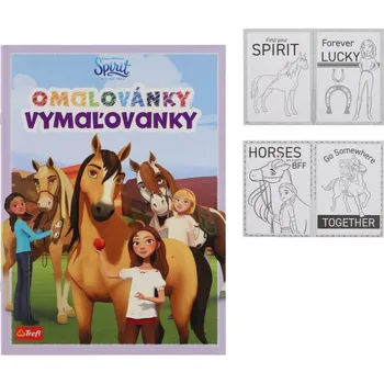 Dětské zboží Omalovanky Spirit 20x27,5 cm