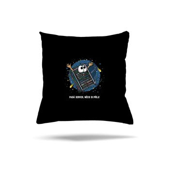 Polštář Bastard Padá server polštář Black