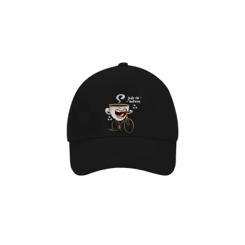 Kšiltovka Bastard Jedu na kofeinu kšiltovka baseballka Black