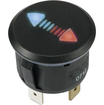 vypínač SCI R13-927-01-WWUR-UR R13-927-01-WWUR-UR polohový spínač do auta, 1x vyp/zap, 30 V/DC