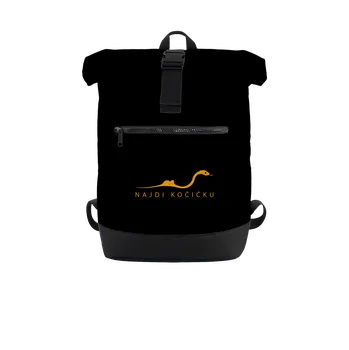 Městský batoh Bastard Najdi kočičku batoh Black