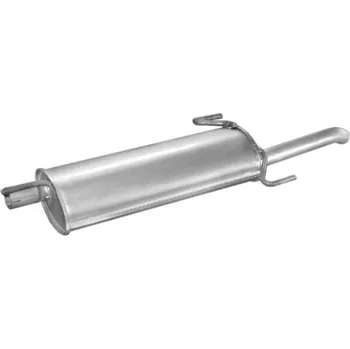 Výfukový systém Zadní tlumič výfuku POLMO 17.76